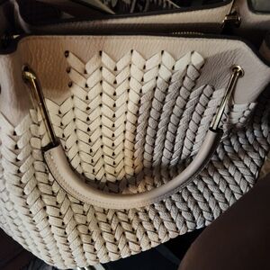 Sondra Roberts Squared Mesh Detail Handbag